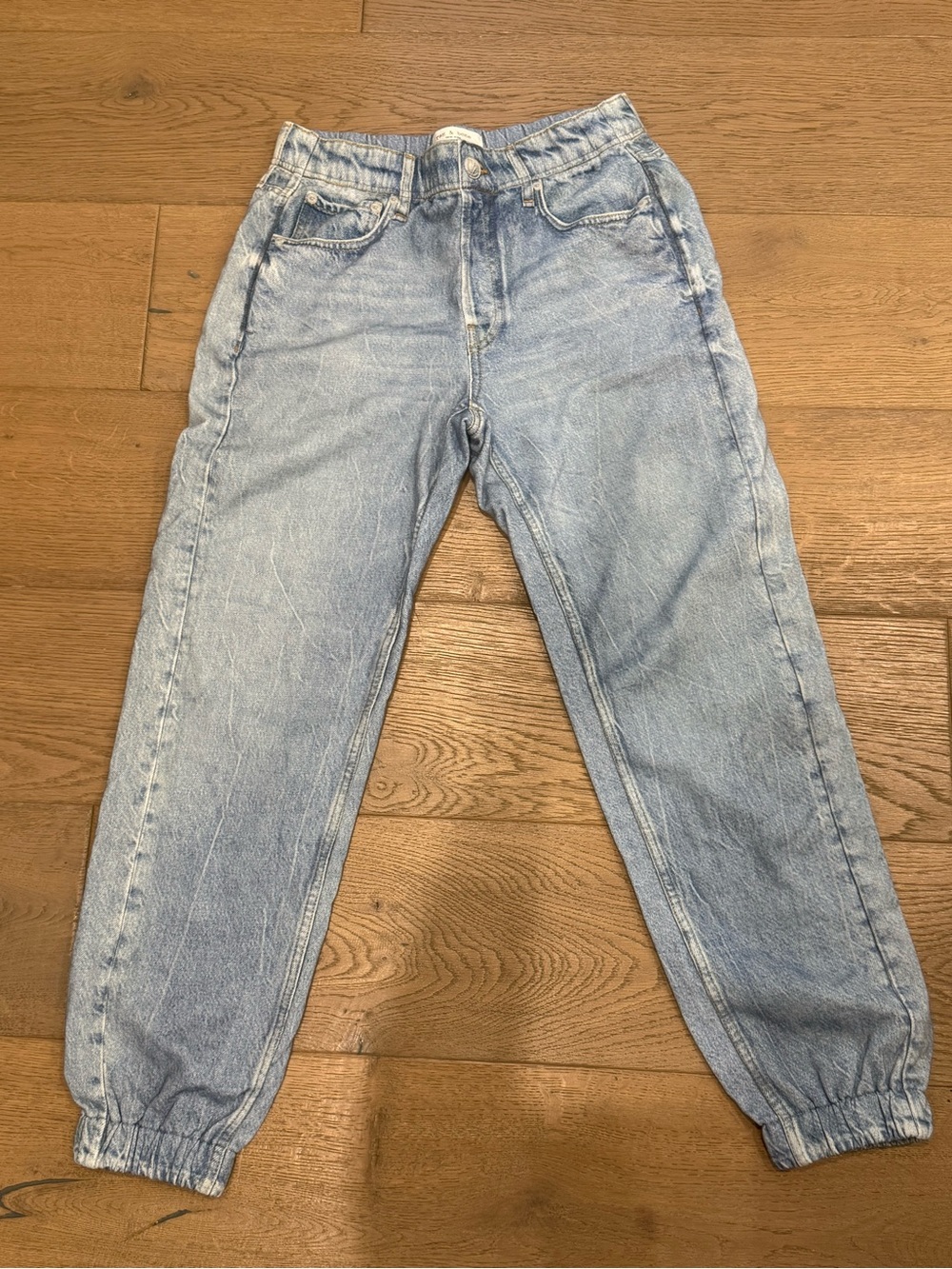 rag & bone Miramar Light Blue Relaxed Jogger Jeans